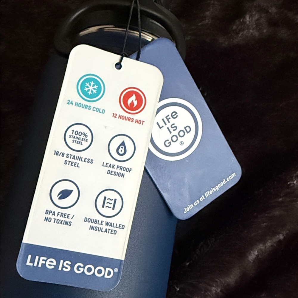 Life Is Good ‘Be The Person Your Dog Thinks You Are’ 32 oz. stainless tumbler - Picture 8 of 8